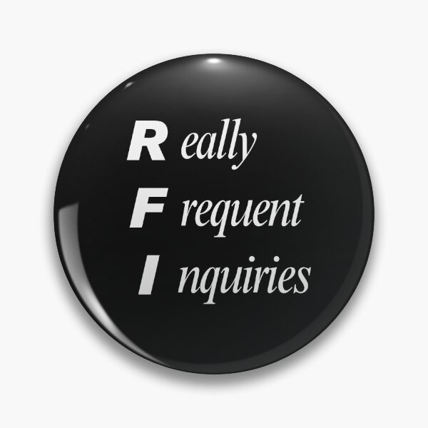Item preview, Funny RFI Civil Engineering Acronym Pun designed and sold by ThePungineer.