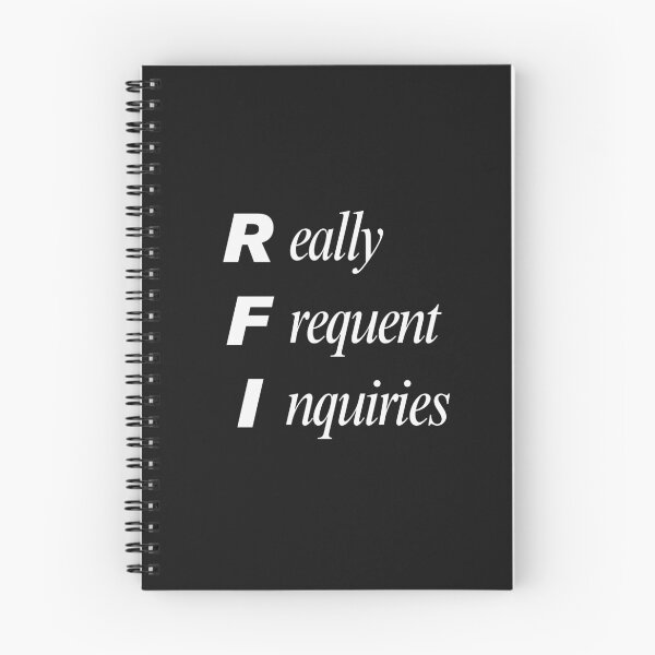 Item preview, Funny RFI Civil Engineering Acronym Pun designed and sold by ThePungineer.