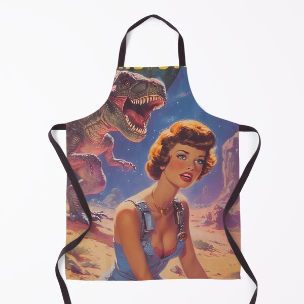 Item preview, Pulp Magazines, Space Dinos and Astronaut Girls designed and sold by she-devil-shirt.