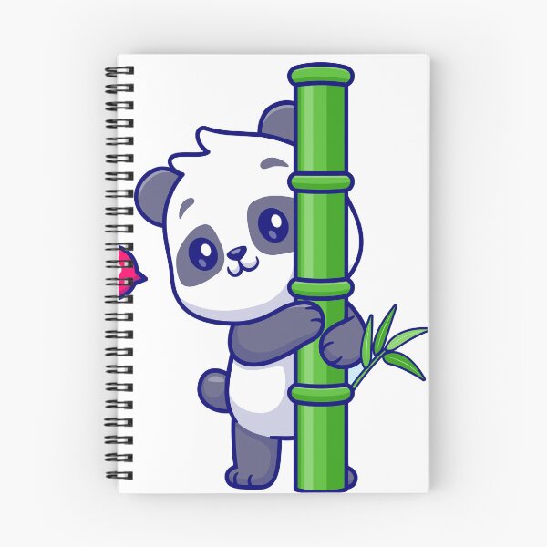 Item preview, Cute Panda Eating Bamboo designed and sold by bakli81.