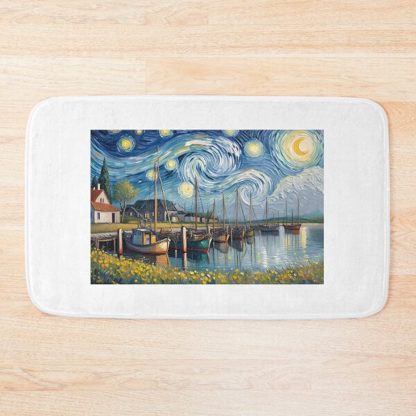 Item preview, Boats in the harbor on the North Sea coast designed and sold by sid1802.