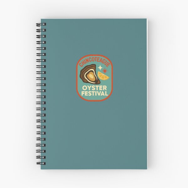 Item preview, Chincoteague Island oyster festival  designed and sold by Broken Antler Designs .