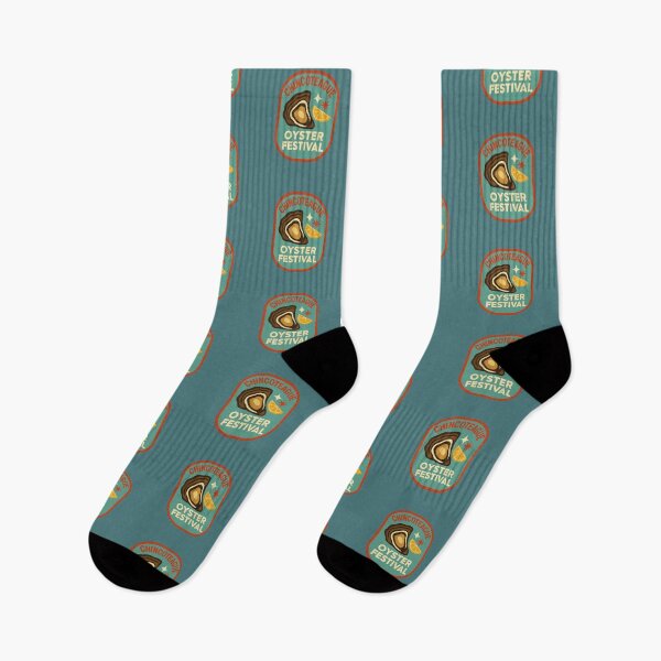 Item preview, Chincoteague Island oyster festival  designed and sold by Broken Antler Designs .