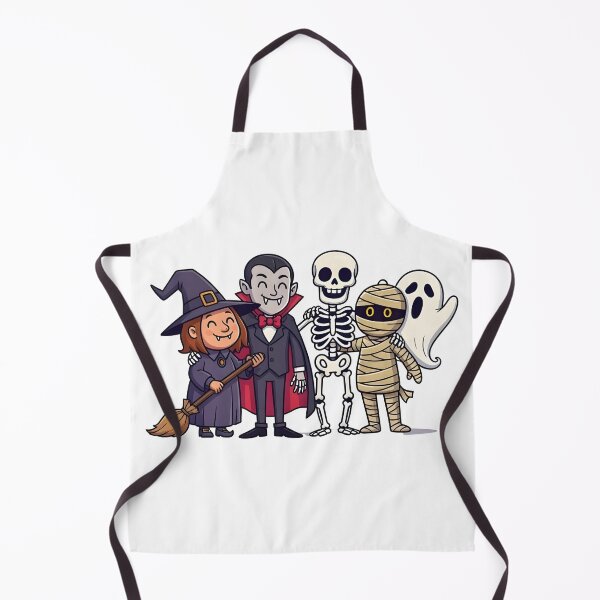 Item preview, funny Halloween characters designed and sold by Uglyandcute.