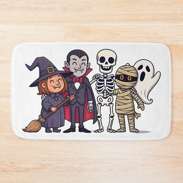 Item preview, funny Halloween characters designed and sold by Uglyandcute.