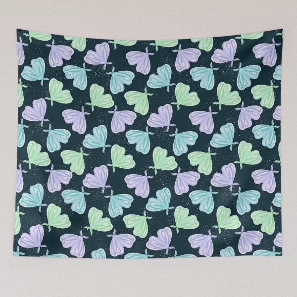 Item preview, Whimsical Moth Design – Enchanted Nature Inspired designed and sold by JVCreative.