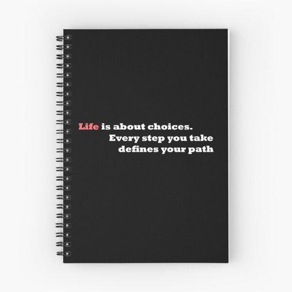 Aperçu de l'œuvre La vie est faite de choix créée et vendue par AnGodeSign.