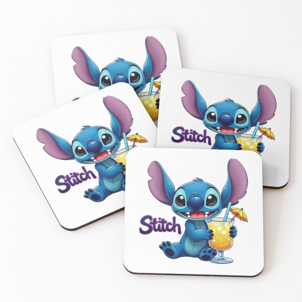 Item preview, Stitch with lemonade drink for Stitch fans designed and sold by Farzad Parhizkar.