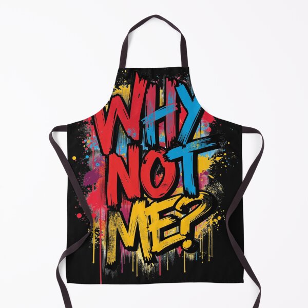 Item preview, Why Not Me? – Motivational Typography Quote Design designed and sold by Naro Hive.