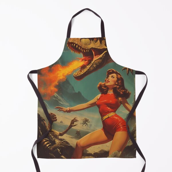 Item preview, Cosmic Girl and Space Dinosaur designed and sold by she-devil-shirt.