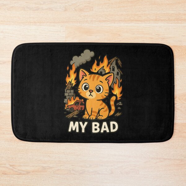 Item preview, Kitten of Destruction, My Bad! Transparent designed and sold by No Quarter Collective.