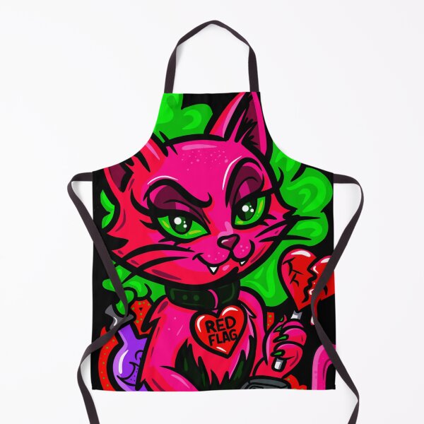 Item preview, Red Flag Toxicat designed and sold by October Forever.