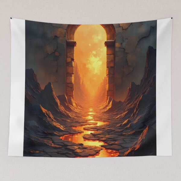 Item preview, Portal of Fiery Transcendence designed and sold by oanaunciuleanu.