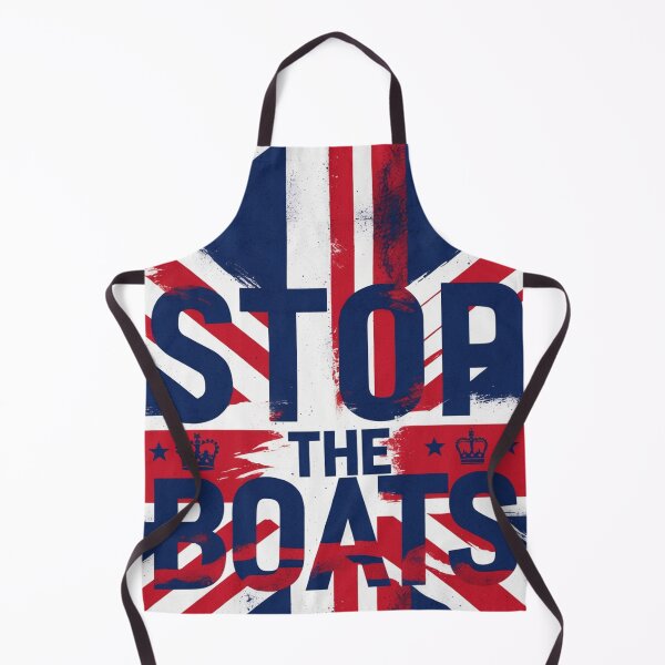 Item preview, Copy of Stop the Boats – Bold British Statement Design designed and sold by Tshirts1980.