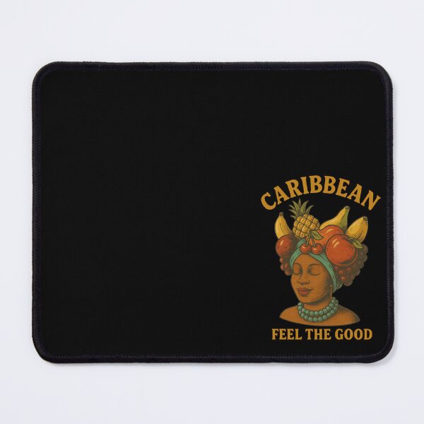 Item preview, Feel the Good – Caribbean Woman with Fruit Illustration designed and sold by HolysticDesigns.