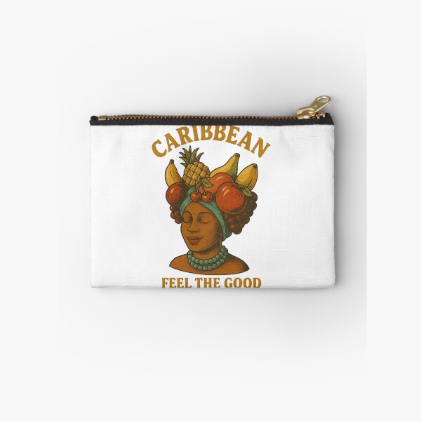 Item preview, Feel the Good – Caribbean Woman with Fruit Illustration designed and sold by HolysticDesigns.