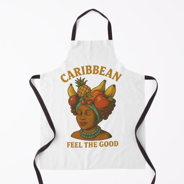 Item preview, Feel the Good – Caribbean Woman with Fruit Illustration designed and sold by HolysticDesigns.