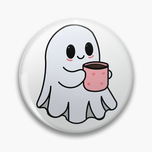 Item preview, Cute Coffee Ghost designed and sold by LavinyArt.