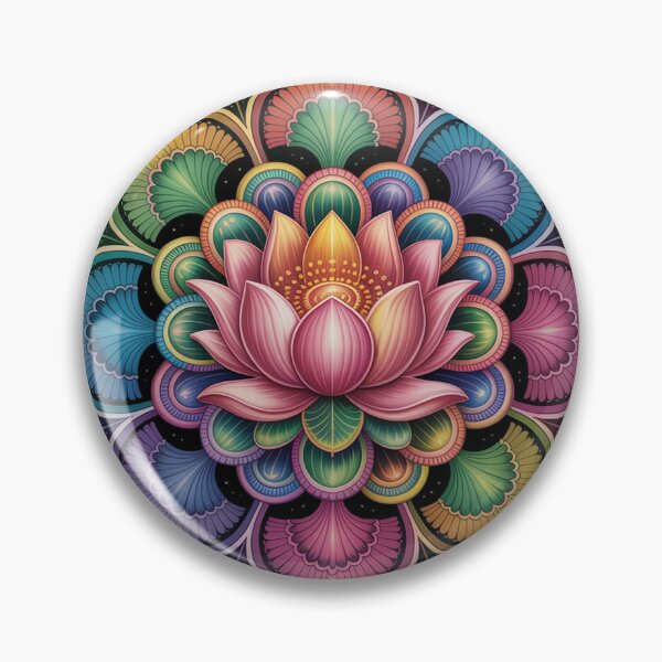 Item preview, Bright spiritual Mandala. designed and sold by Lilashakti ⭐️ ⭐️ ⭐️ ⭐️ ⭐️.