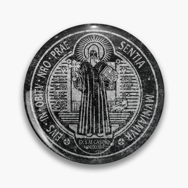 Item preview, Medalla de San Benito Frontal Relieve designed and sold by Korvus78.