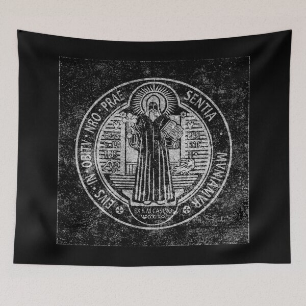 Item preview, Medalla de San Benito Frontal Relieve designed and sold by Korvus78.