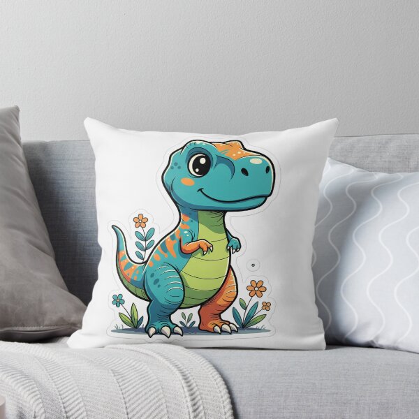 Aperçu de l'œuvre Trex de dessin animé créée et vendue par HuntsmithMerch.
