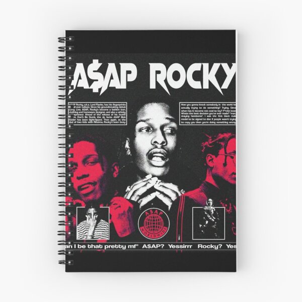 Item preview, Asap Rocky Poster art designed and sold by BubbleStreet.