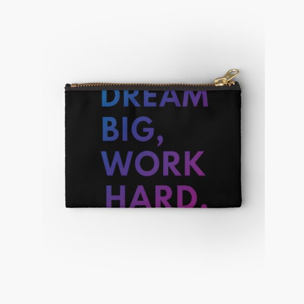 Item preview,  Dream Big Work Hard Inspirational Quote Design designed and sold by MofazStyle.