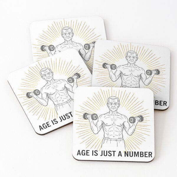 Item preview, Senior Fitness Wellness Line Art designed and sold by Pixelzo.