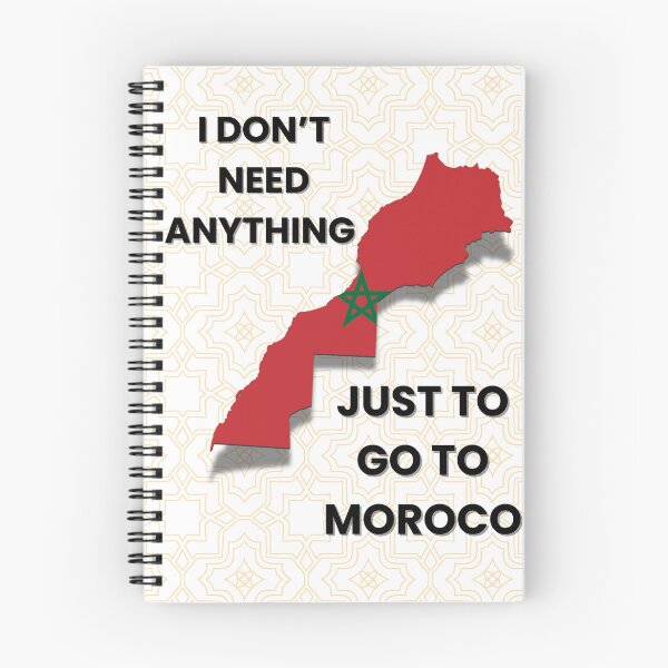 Item preview, Morocco Map Art – Traditional Moroccan Geometric Pattern Design designed and sold by ZYNORAworld.