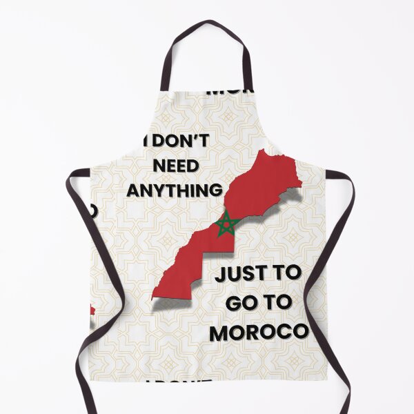 Item preview, Morocco Map Art – Traditional Moroccan Geometric Pattern Design designed and sold by ZYNORAworld.