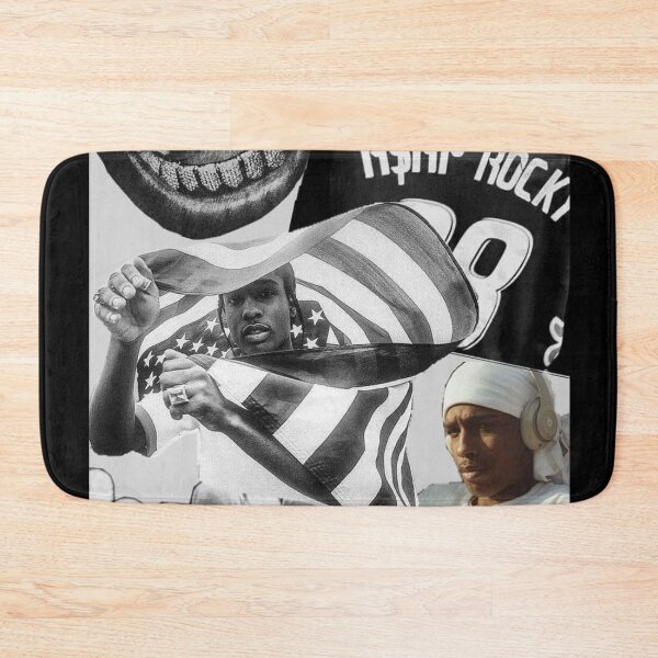Item preview, Asap Rocky Collage art designed and sold by BubbleStreet.