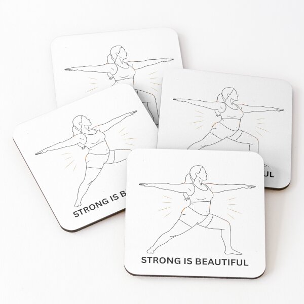 Item preview, Plus-Size Yoga Warrior Pose designed and sold by Pixelzo.