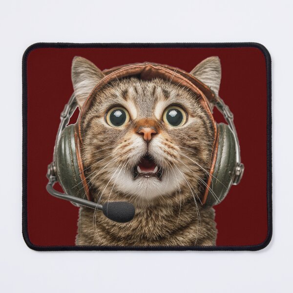 Item preview, Gamer Cat Version #1 designed and sold by The Great Land of Snark!.