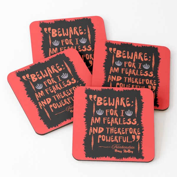 Item preview, Gothic Literary Quote Frankenstein Mary Shelley Quote designed and sold by Renata Illustrata.