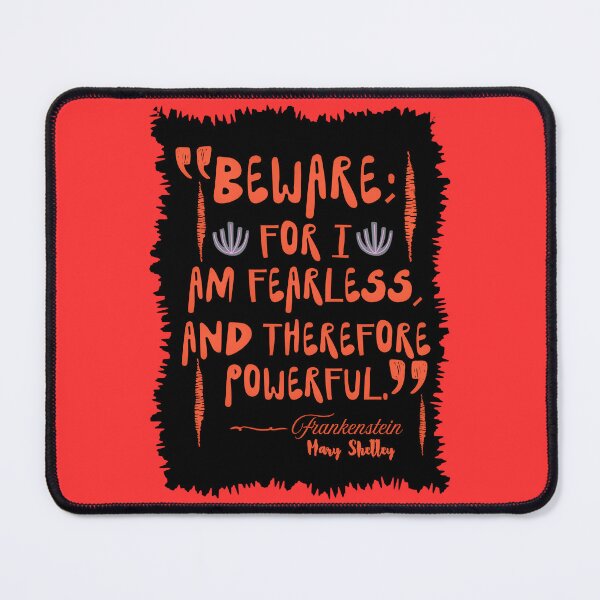 Item preview, Gothic Literary Quote Frankenstein Mary Shelley Quote designed and sold by Renata Illustrata.