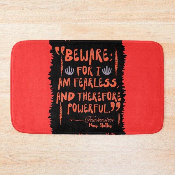 Item preview, Gothic Literary Quote Frankenstein Mary Shelley Quote designed and sold by Renata Illustrata.