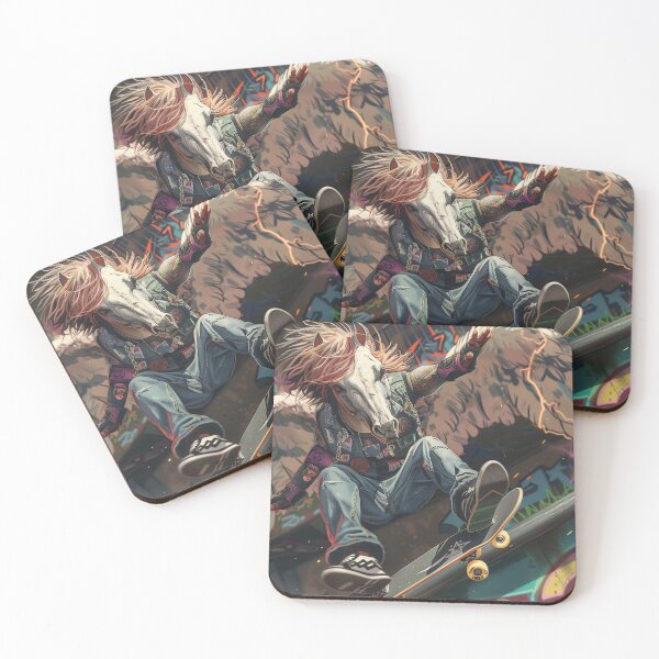 Item preview, Pegasus Graffiti Skateboard Art designed and sold by ArgentoArt.