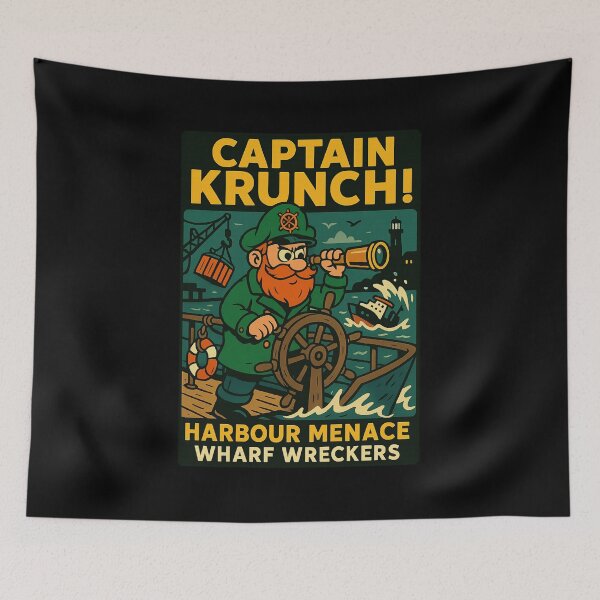 Item preview, Wharf Wreckers – Captain Krunch: Harbour Menace designed and sold by Camp Chaos by Wharf Wreckers.