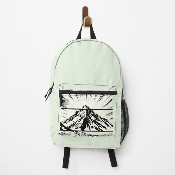 Item preview, Radiating Lines Mountain Motion - Pop Art Mountain Landscape Love  designed and sold by Benito Del Ray.