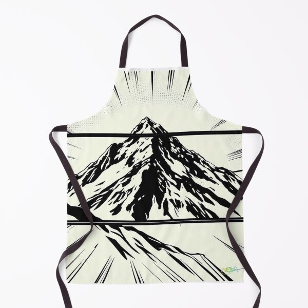 Item preview, Radiating Lines Mountain Motion - Pop Art Mountain Landscape Love designed and sold by Benito Del Ray.