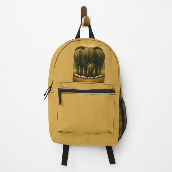 Item preview, “Guardians of the Wild: Elephant Herd from Behind” designed and sold by GeoWild Designs.