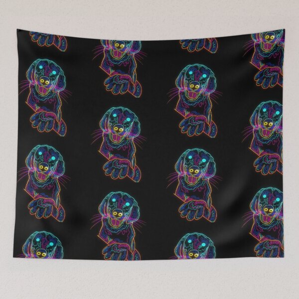 Item preview, Cheerful Neon Dog designed and sold by Nojom-.