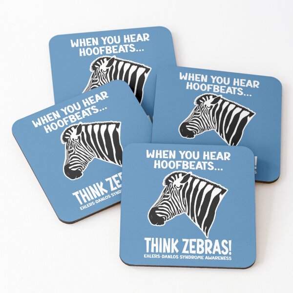 Item preview, Zebra Strong - Hoofbeats? Think Zebras! designed and sold by Designs by Jesabee.