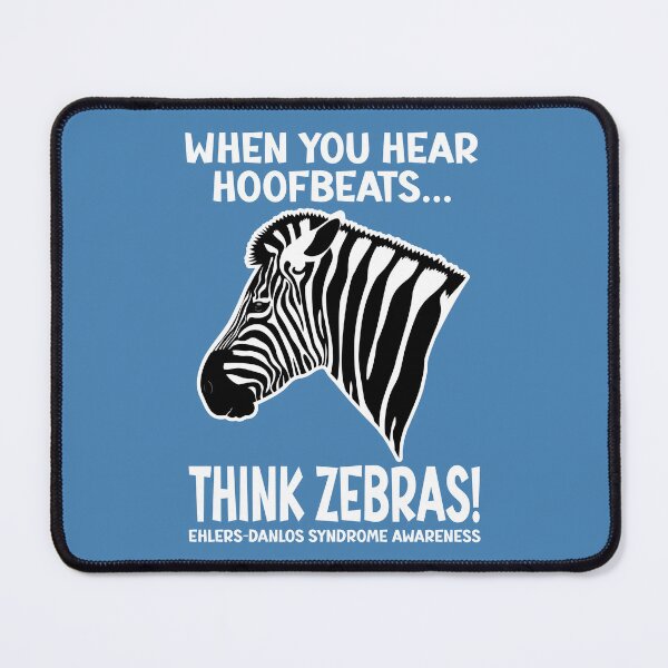 Item preview, Zebra Strong - Hoofbeats? Think Zebras! designed and sold by Designs by Jesabee.