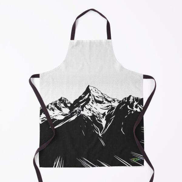 Item preview, Abstract Motion Mountain Contrast - Pop Art Mountain Landscape Love designed and sold by Benito Del Ray.