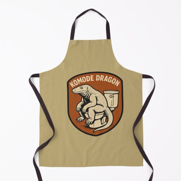 Item preview, Komode Dragon – Funny Komodo Dragon Toilet Pun designed and sold by hangmeart.