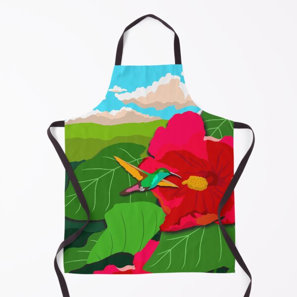 Item preview, Maga Flower and Hummingbird designed and sold by Rosita Martinez Art.