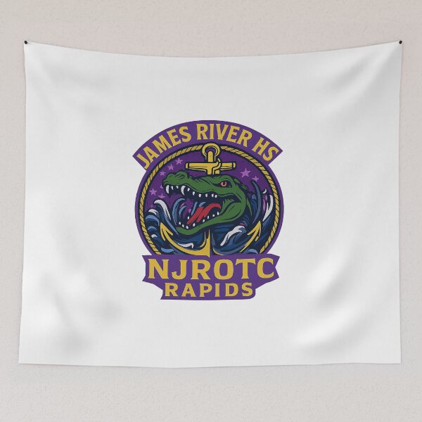 Item preview, Copy of NJROTC James River High School Mascot  Fierce Rapid In Waves designed and sold by NJROTCJRHS2025.