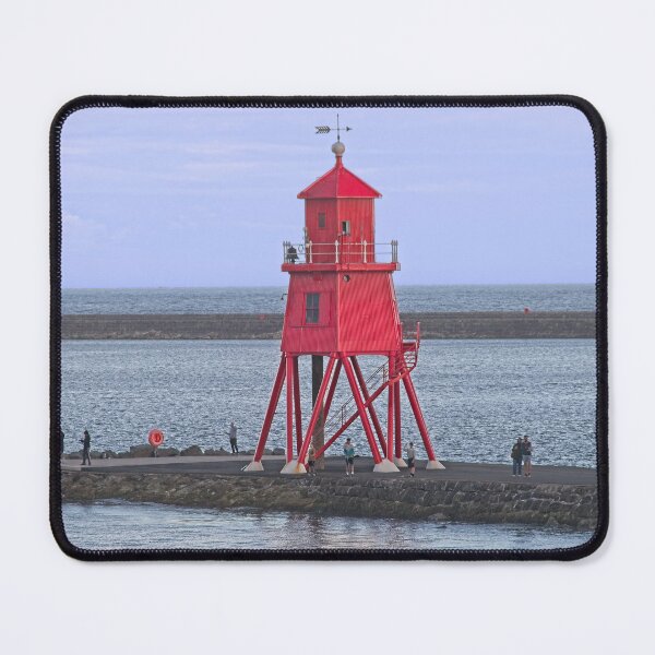 Item preview, Fishermen at Herd Groyne Lighthouse, South Shields, UK designed and sold by Martyn R Arnold Fine Art Nature & Landscape Photography.